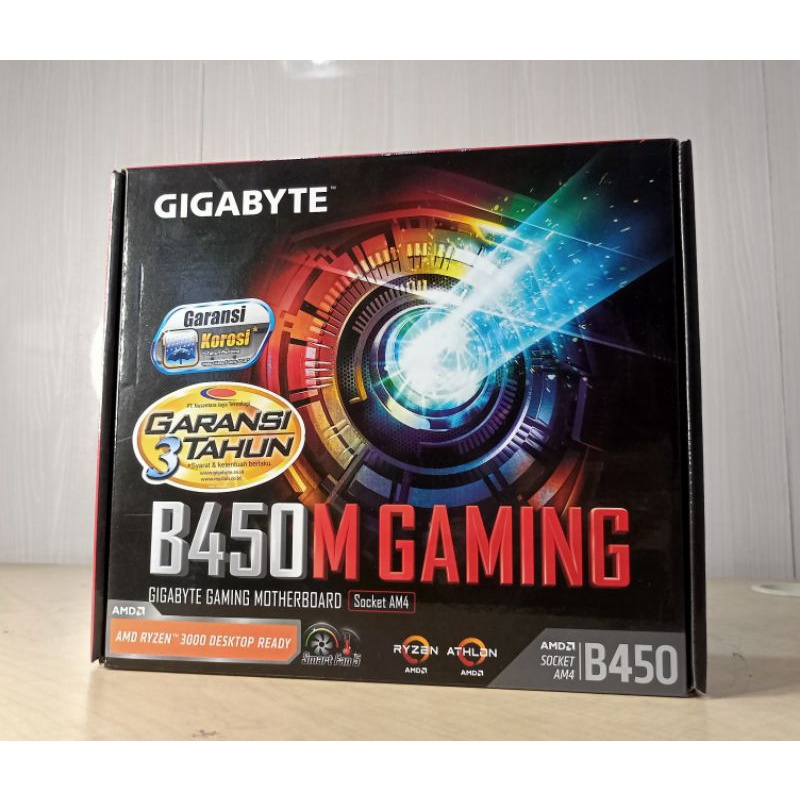 Gigabyte GAMING MOTHERBOARD socket AM4 B450M GAMING