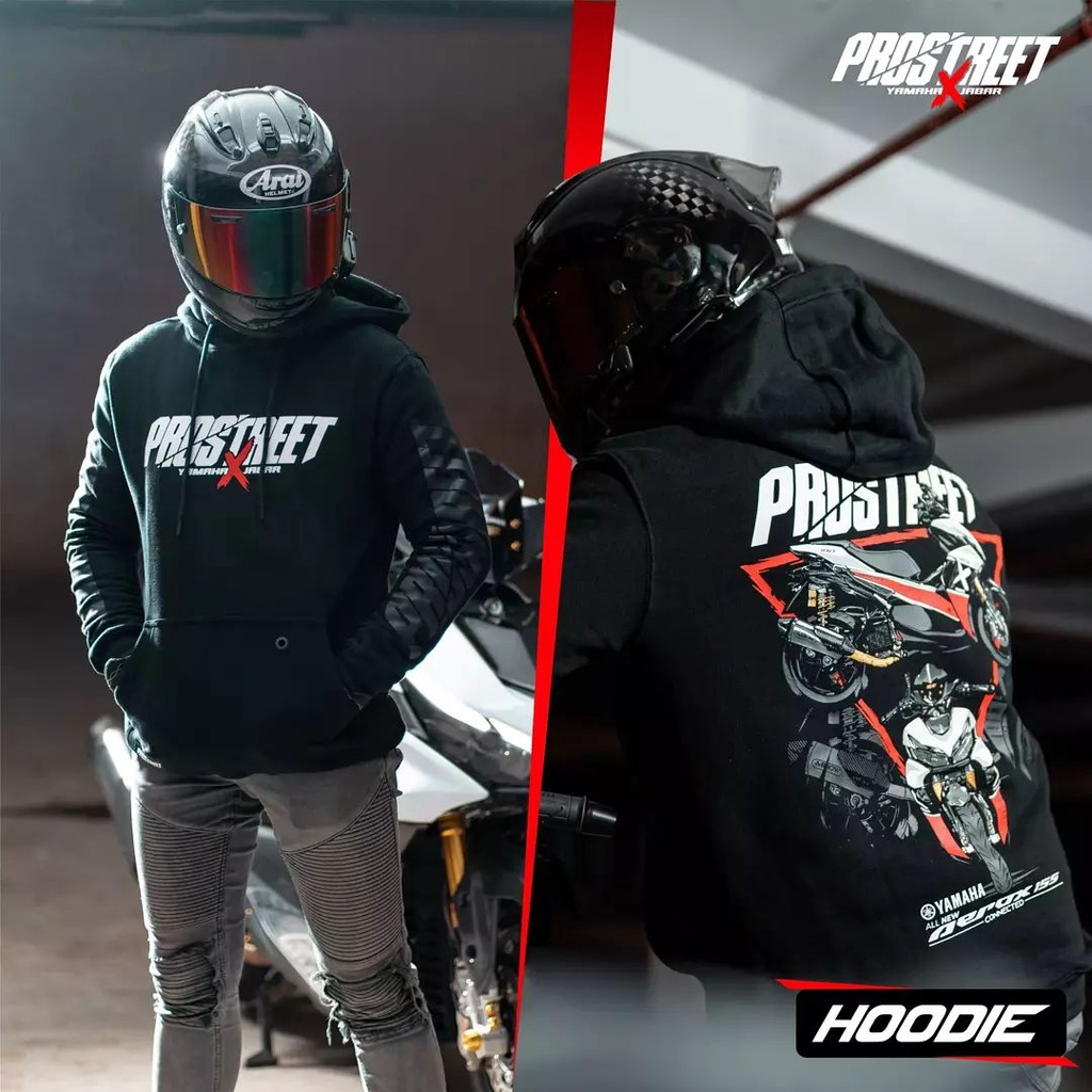 HOODIE PROSTREET AEROX YAMAHA JABAR NEW
