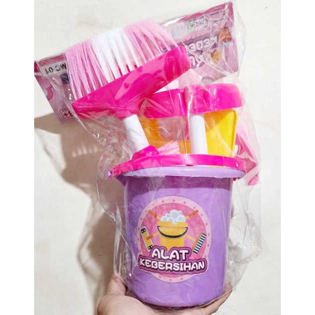 MAINAN ANAK CLEANING SET MAINAN EDUKASI MAINAN ALAT KEBERSIHAN