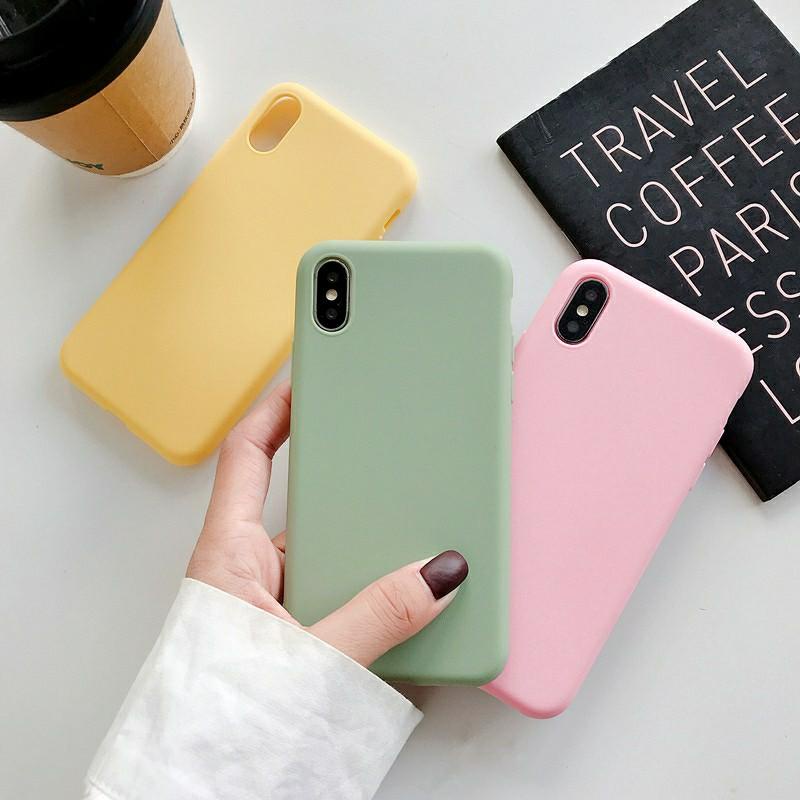 CASE CASING SOFTCASE HP MACARON CANDY OPPO A12 A11k A3S A312020 A37 A5S A74 5g A94 F9 RENO 4 RENO 6 5G / VIVO Y50 Y51 Y91 Y93 Y95 Y91C / REALME  C2 C15 C20 C21 C25 8PRO
