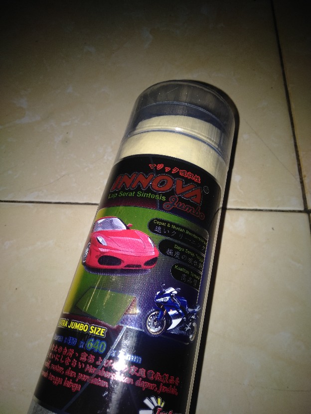 Lap Serbaguna Innova Jumbo Bahan Pva Sintesis Chamois Kanebo