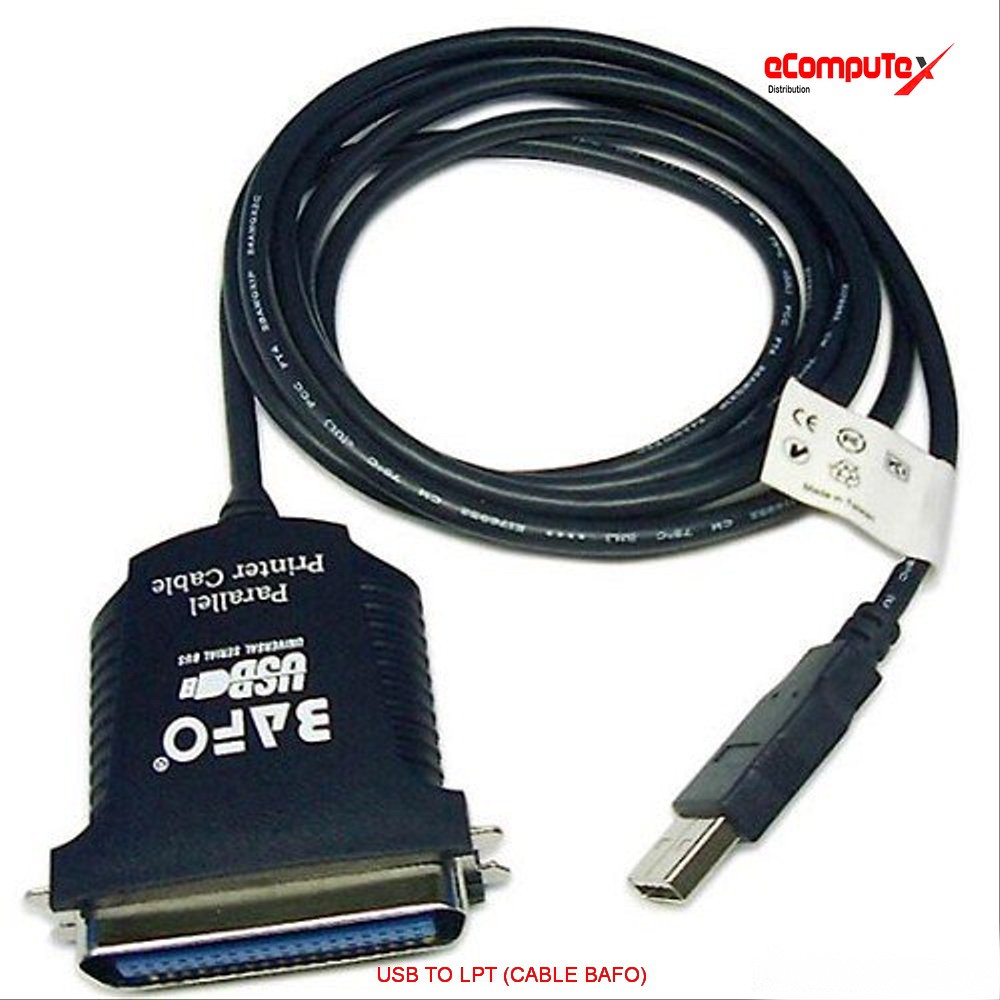 USB TO LPT CABLE BAFO / USB TO LPT  PARALEL PRINTER