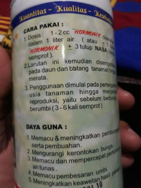 Hormonik (hormon Organik)  Original Asli Pt.  Natural Nusantara (nasa) Cair Terbaik