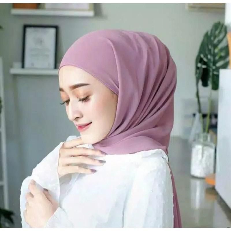 Pashmina inner 1in2 / Pashmina Ciput / Pashmina ryma