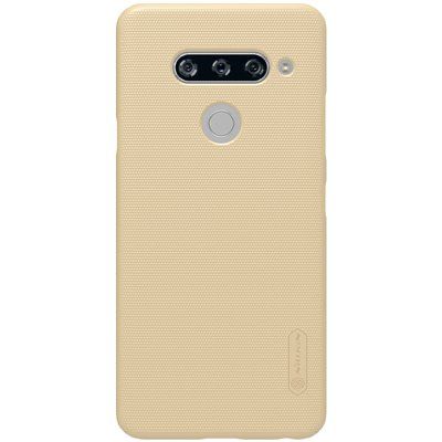 LG V40 THINQ NILLKIN HARDCASE FROSTED SHIELD ORIGINAL COLOR GOLD