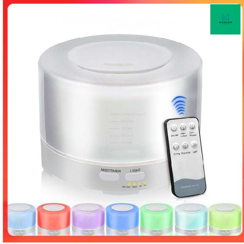 TD-DGD Taffware HUMI Humidifier 7 Color 500ml + Remote Control - HUMI H14A