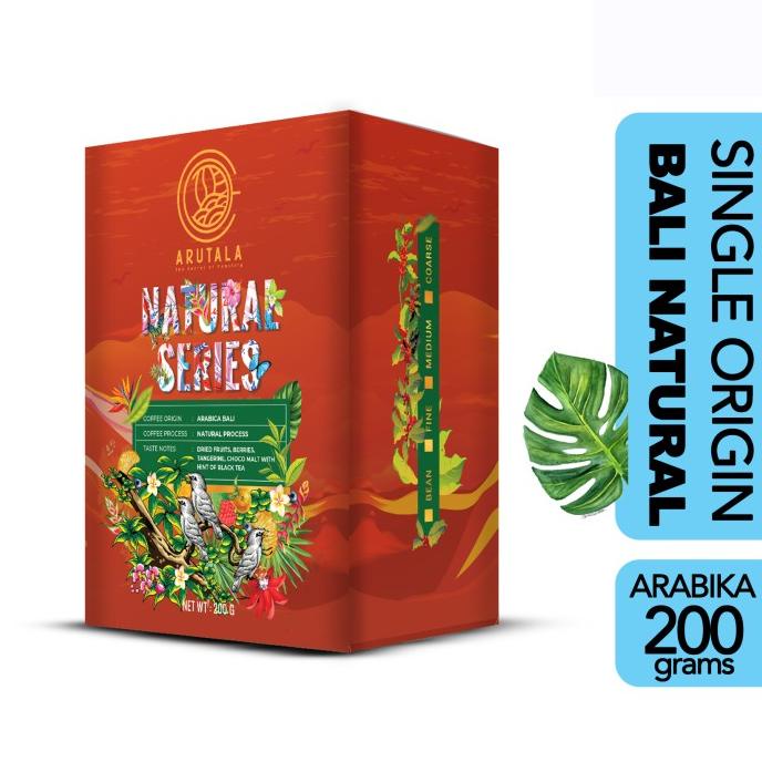 

[ COD ] ARUTALA Natural Series - Arabika Bali 200 gram TERUJI Kode 252
