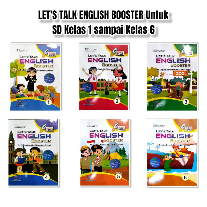 Let's Talk alk English Booster Merdeka Belajar Edisi Revisi Terbaru CV.Mitra Abadi