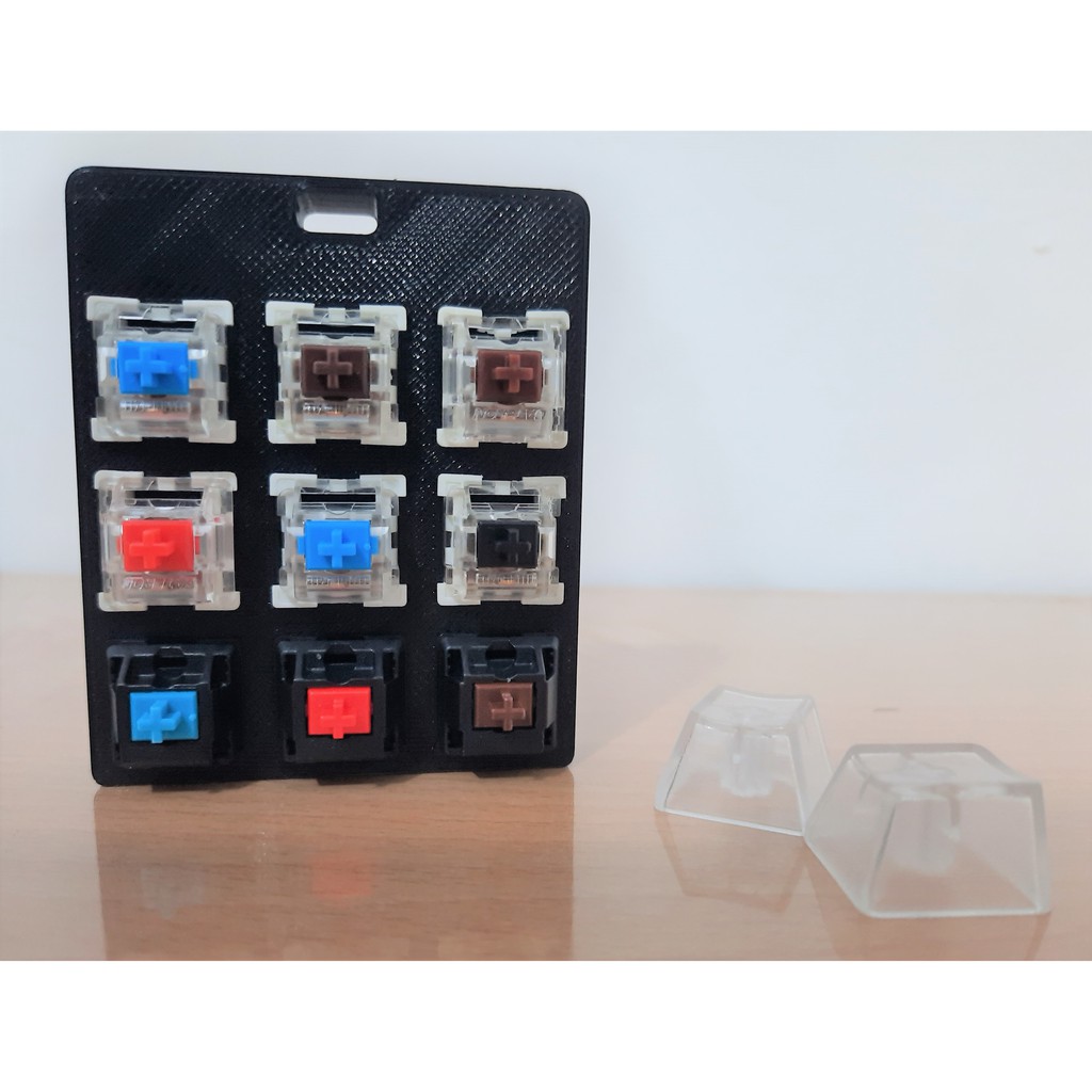 Mechanical Switch Tester Keychain Kit ( cocok untuk Outemu , Gateron, Kailh , Cherry MX Switch )