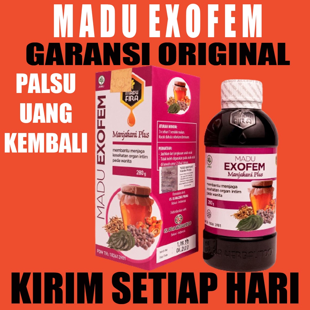 MADU EXOFEM MANJAKANI PLUS MADU EXOFEM OBAT KEPUTIHAN ORI