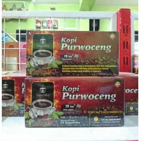 KOPI HERBAL PURWOCENG AL-GHUROBA