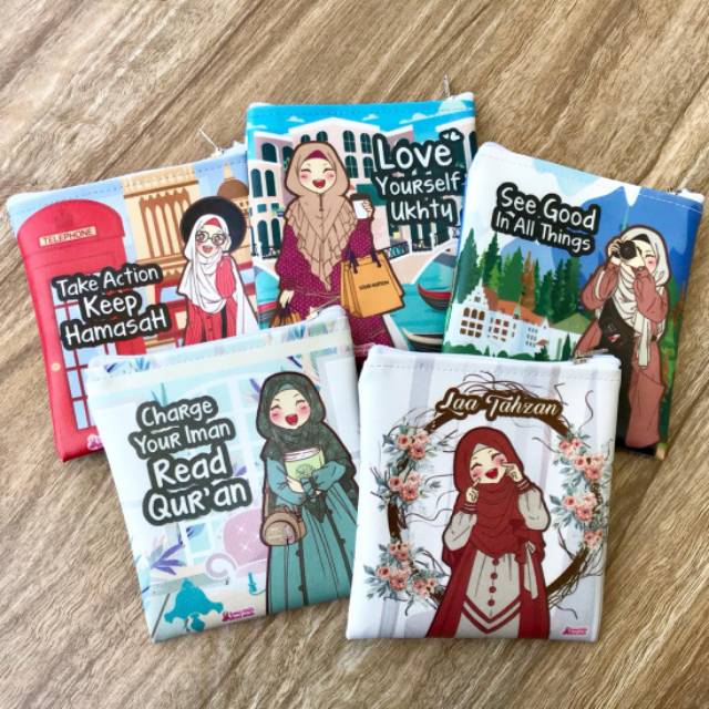 GANCI UNYU MUSLIMAH - Dompet Koin Serbaguna