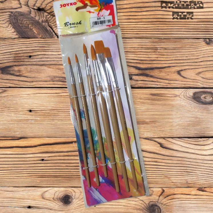 

㊥ Brush / Kuas Cat Air / Cat Minyak / Lukis / Acrylic Joyko BR-5 ㊞