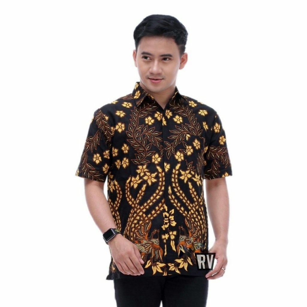 NEW ARRIVAL DISTRO BATIK PRIA BORDIR SOGAN HRB026 BATIKAF NOTOARTO BATIK IPNU-IPPNU HEM PRIA Bel-Mprit sogan (h)