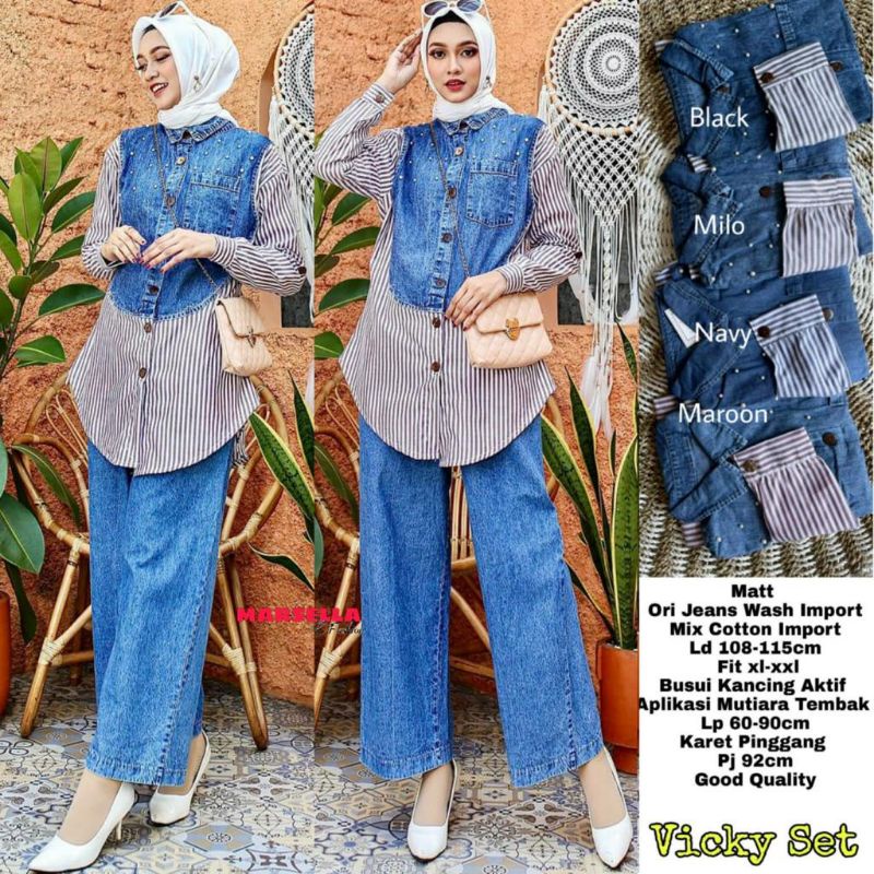 VICKY SET JEANS