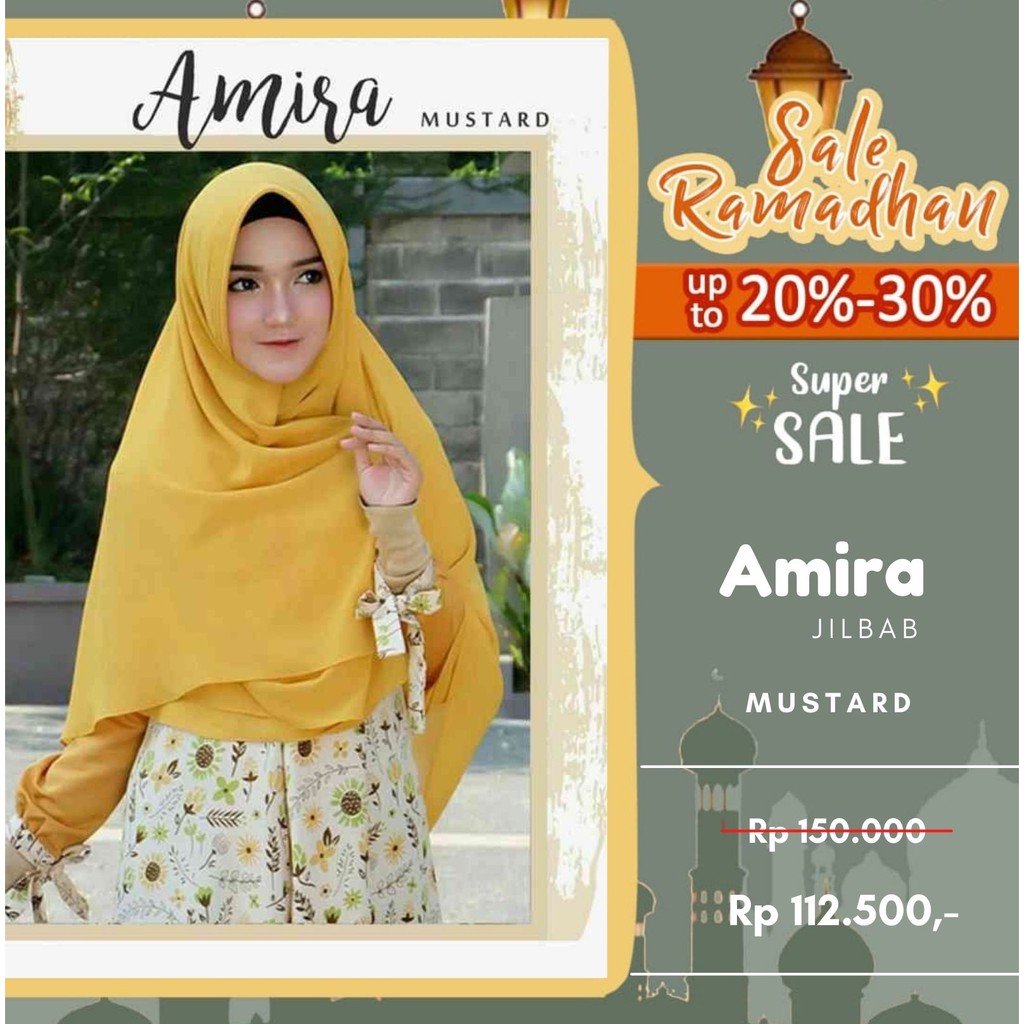 HIJAB AMIRA KHIMAR ORIGINAL SHEIKA HIJAB