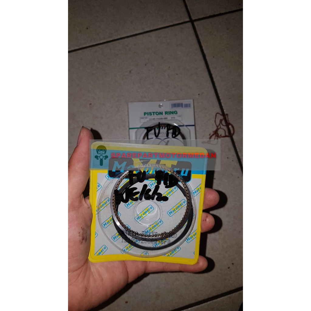 Ring Seher Piston Satria FU 150 Oversize OS Standard Standar Std 12140-25G00