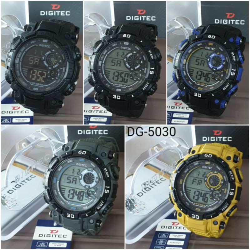 Jam Tangan Pria Digital Digitec Original DG5030 Best Seller