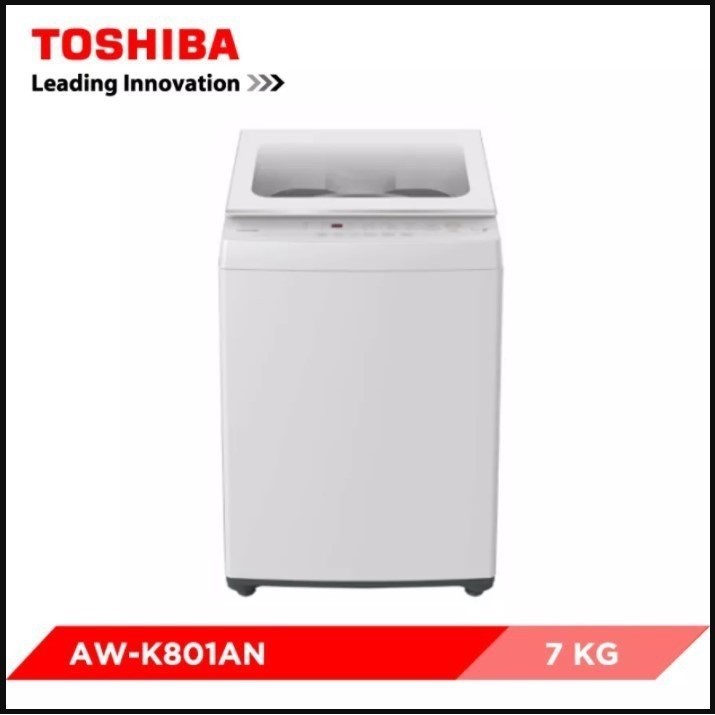 TOSHIBA AWK 801 Mesin cuci Top Loading 1 Tabung