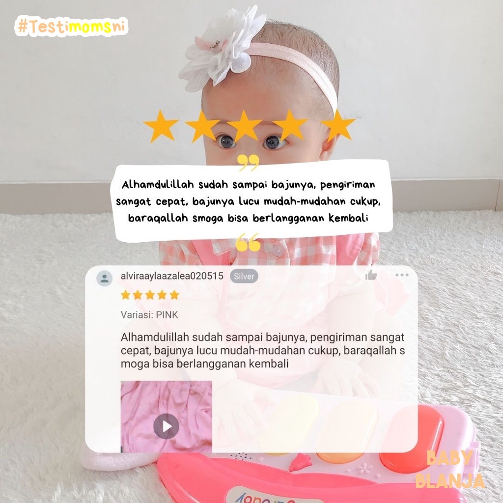 Baju Bayi Perempuan 3 6 Bulan Aylean / Tatiana Set
