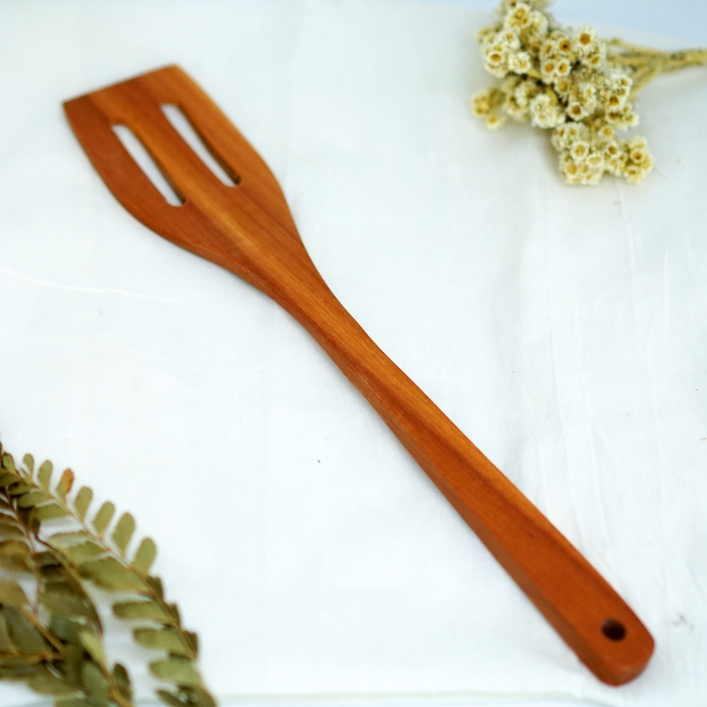 Spatula Kayu Peralatan Masak Korea