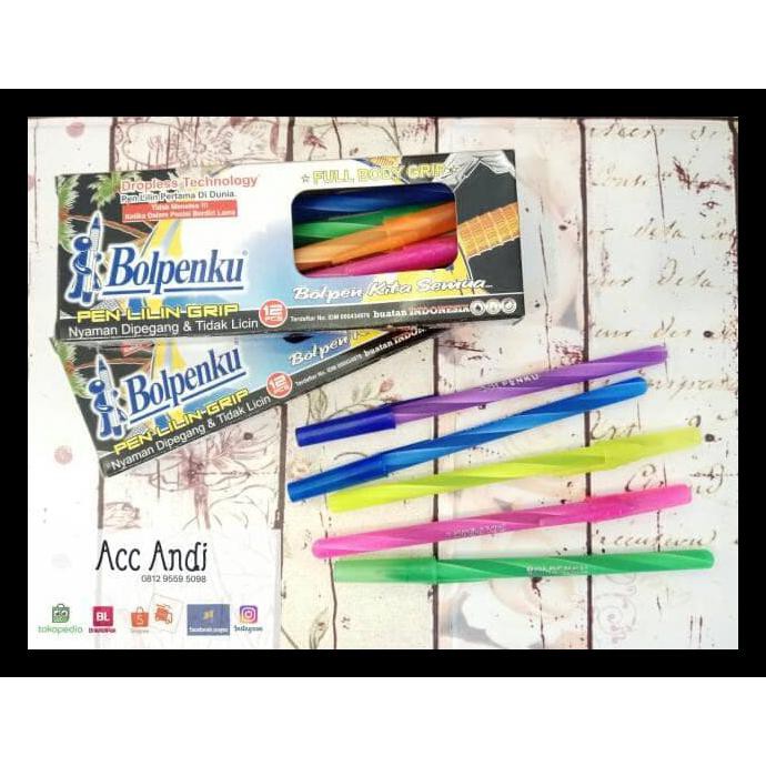 

Diskon Bolpenku Grip - Hitam Terjamin