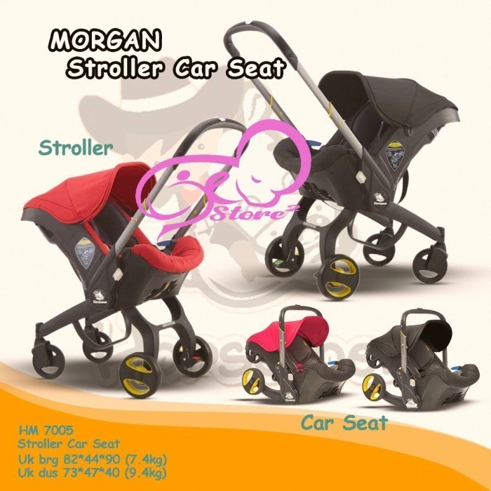 MORGAN CAR SEAT STROLLER BABY PORTABLE NEW BORN TRAVEL
