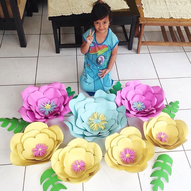 

Papper flowers