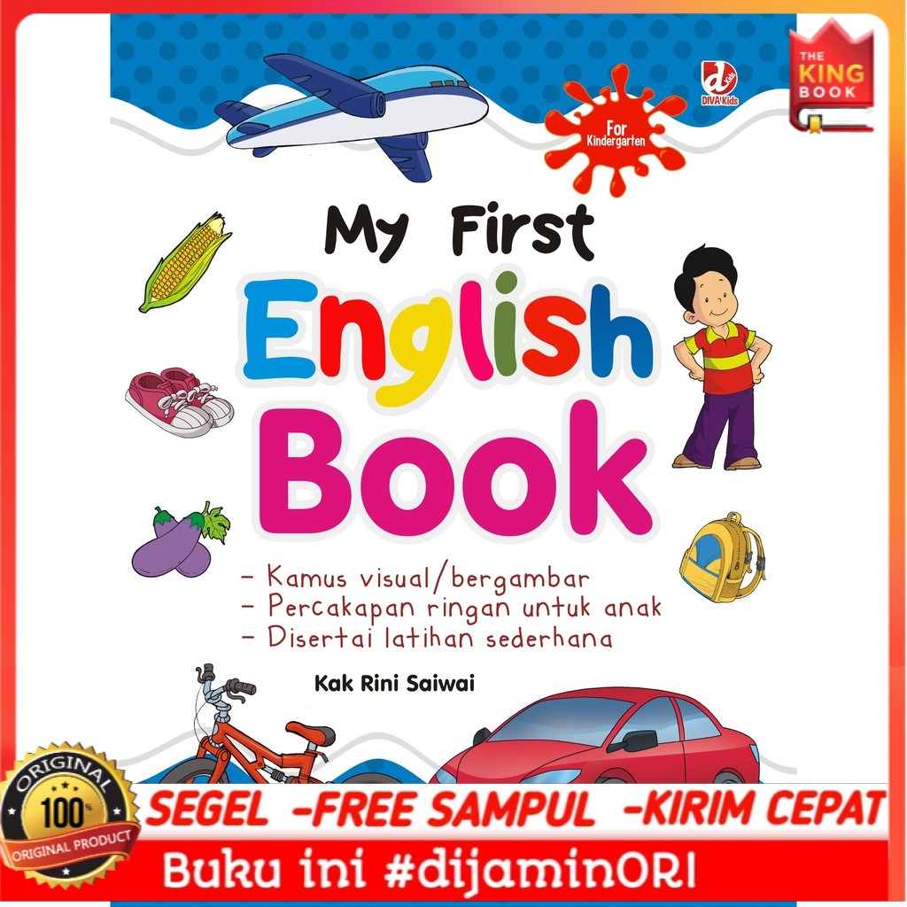 Buku My First English Book - Saufa Kids