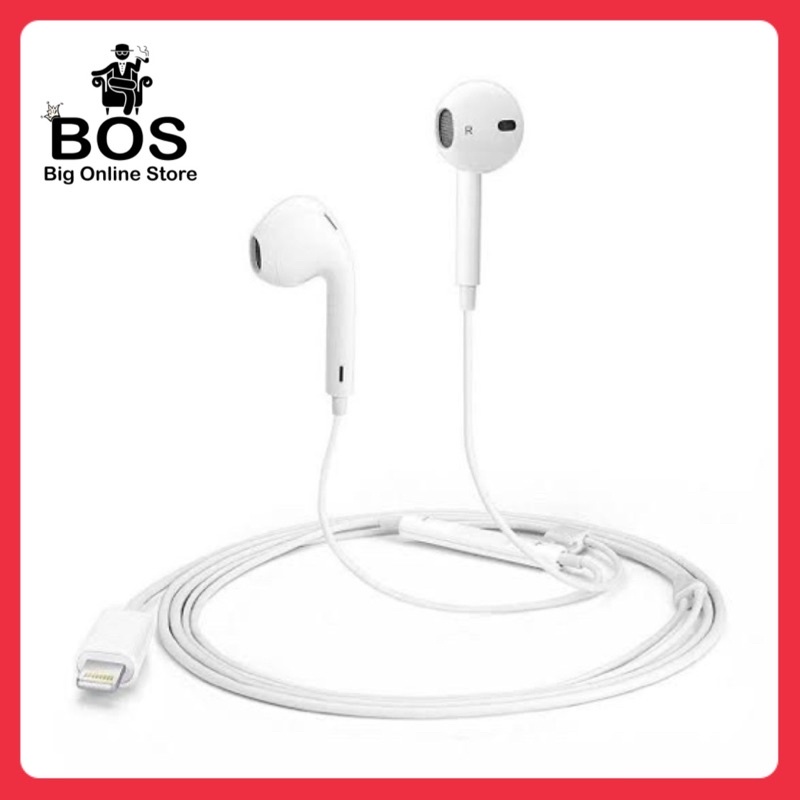 BOS - HANDSFREE BLUETOOTH LIGHTNING POP UP | HF / HEADSET / HENSET PACKING MIKA