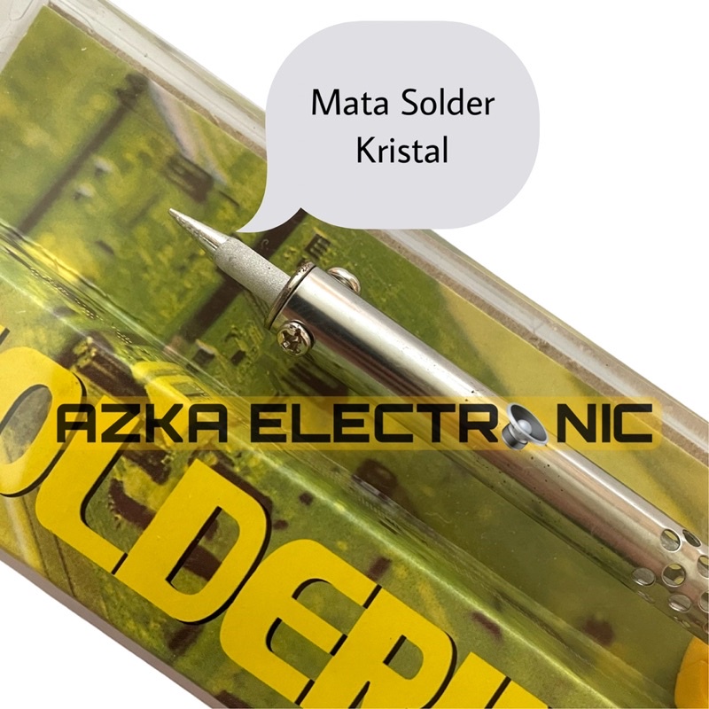 Solder 40W Bagus Dengan Mata Solder Kristal