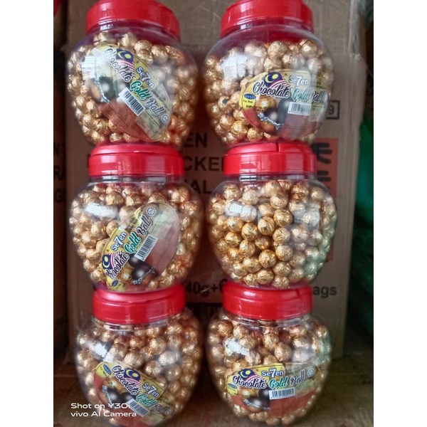 Chocolate Gold Ball / Coklat Bola 300pcs Malaysia
