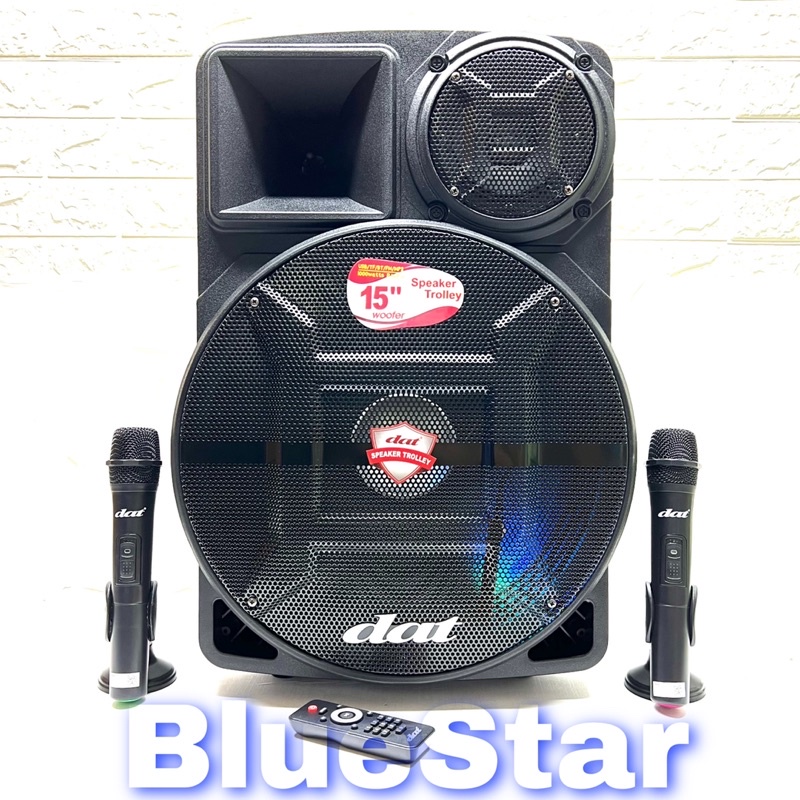 Speaker Portable Wireless Dat DT 153 Original Bluetooth 15 inch
