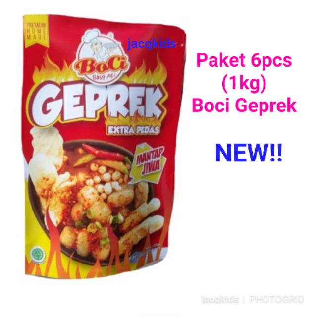 

Paket 6pcs BoCi Geprek