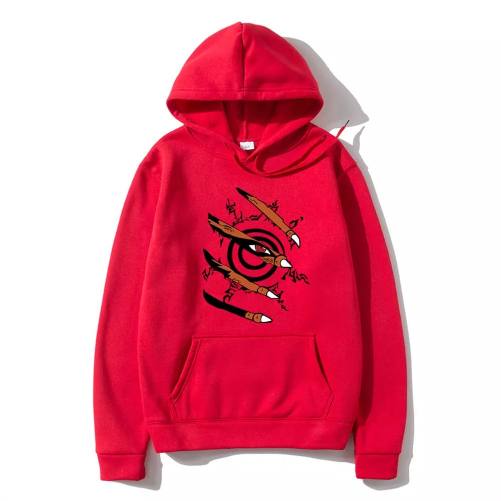 jaket anak naruto polos anime boruto kurawa kyuby jaket laki laki cowok pria unisex big size bahan k