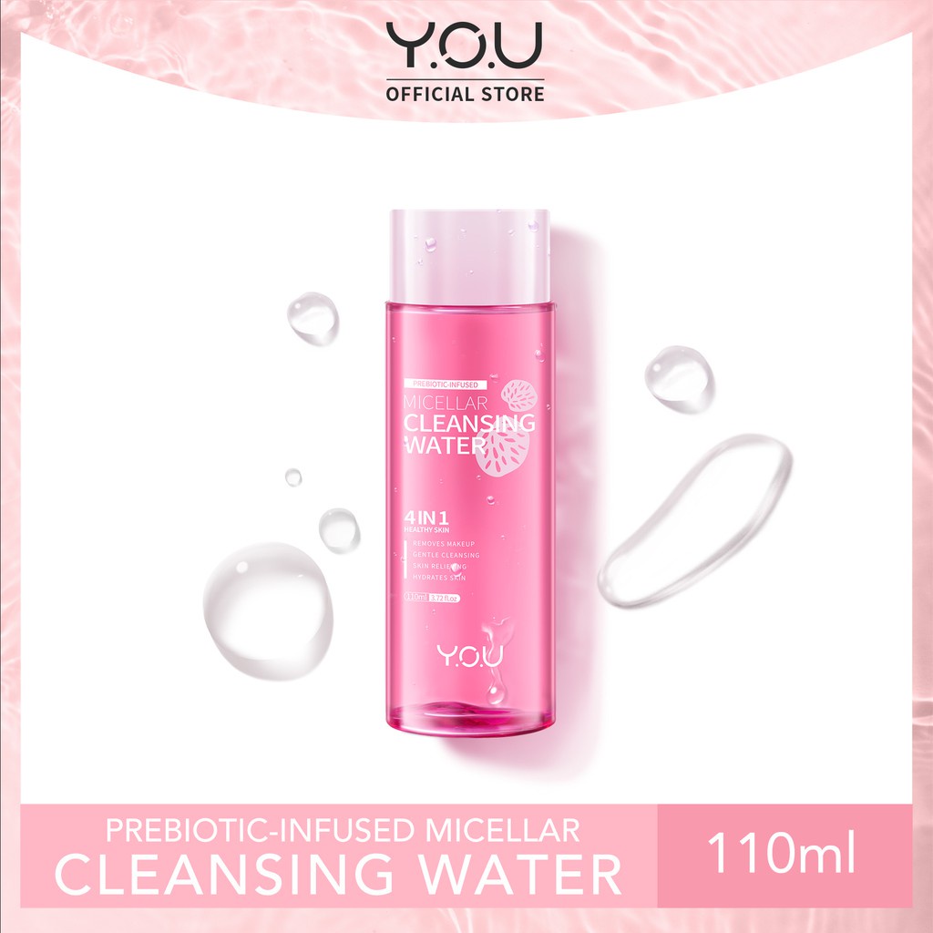 Alny Hijab - You Prebiotic-Infused Micellar Cleansing Water 50ml &amp; 110ml