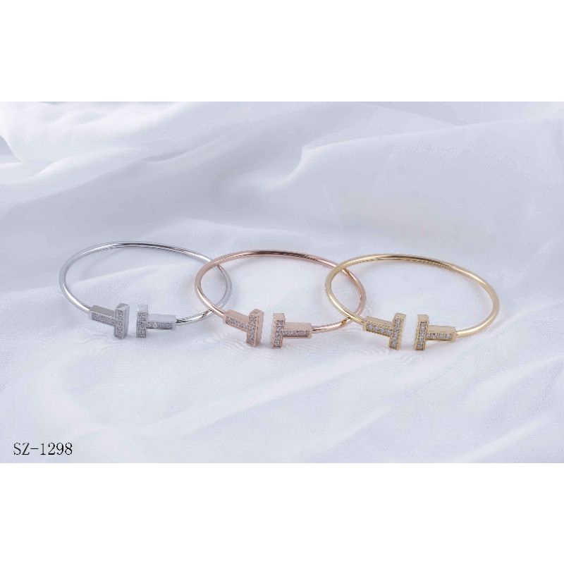 Gelang Titanium Permata Perhiasan Fashion 1298