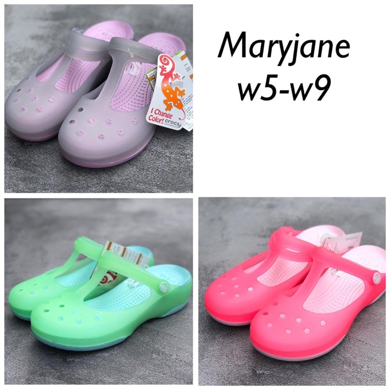 Crocs Maryjane / Women Croc Clogs Mj Sendal Women Marijane Croc Maryjane Sandal [GRANDGLORIOUS]