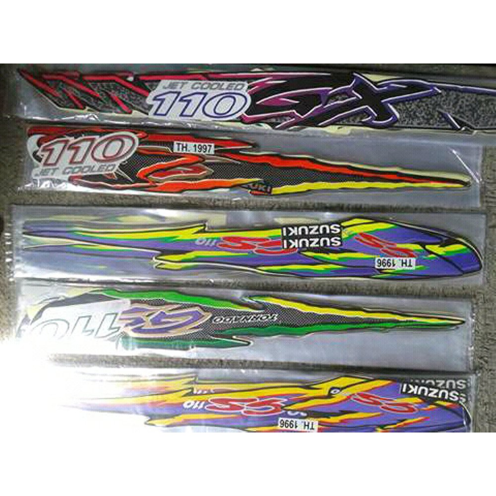 Stiker Lis Motor Suzuki Tornado