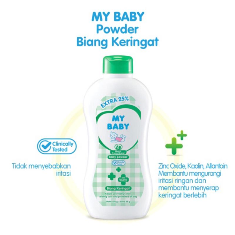 My Baby Powder Biang Keringat / Bedak My Baby Biang Keringat
