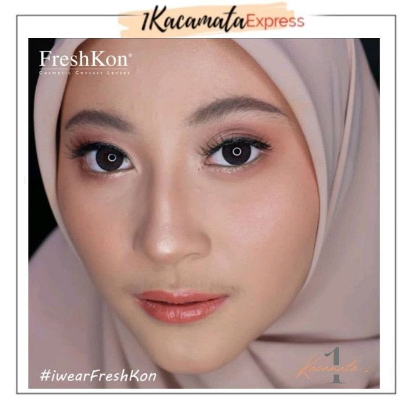 Softlens Colors Monthly Disposable Freshkon Alluring Eyes Bulanan