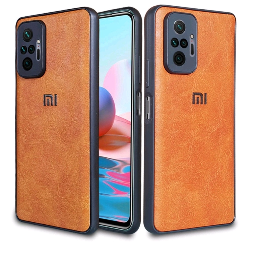 Soft Leather Kulit Xiaomi Redmi note 9 10 11 PRO NOTE 11 Case Cover casing