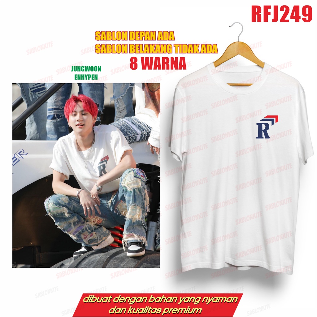 MURAH!!! KAOS JUNGWOON R RFJ249 PARADOXXX