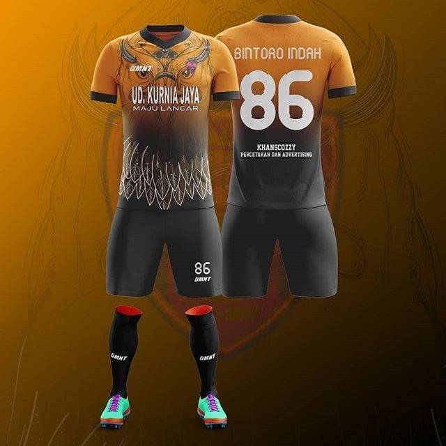 Setelan futsal / setelan futsal, Jersey custom "classic jersey"