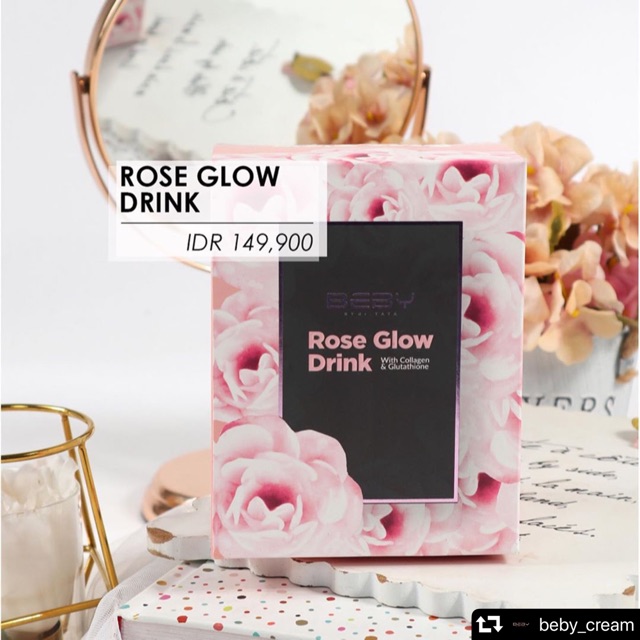 BEBY CREAM BY DR. TATA ROSE GLOW DRINK