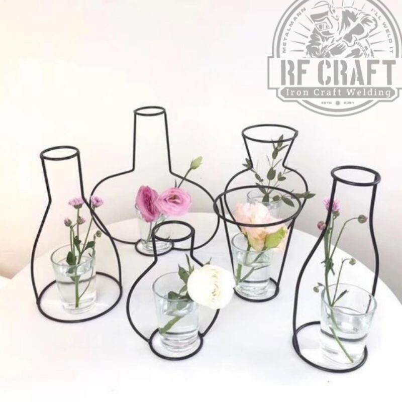 HIASAN MEJA BENTUK BOTOL HIASAN RUANGAN DEKORASI RUMAH