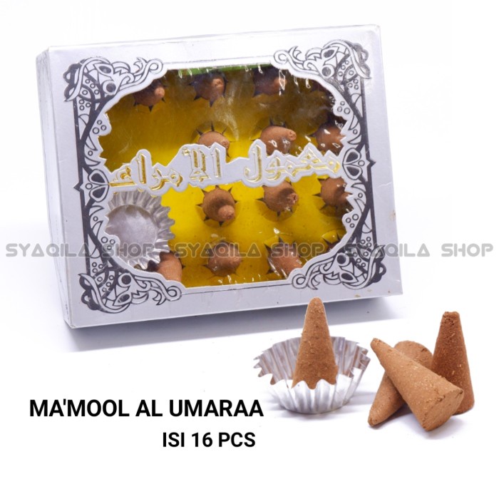 Dupa Kerucut Mamul Al Umaraa Buhur Krucut Premium Al Umara Isi 16pcs