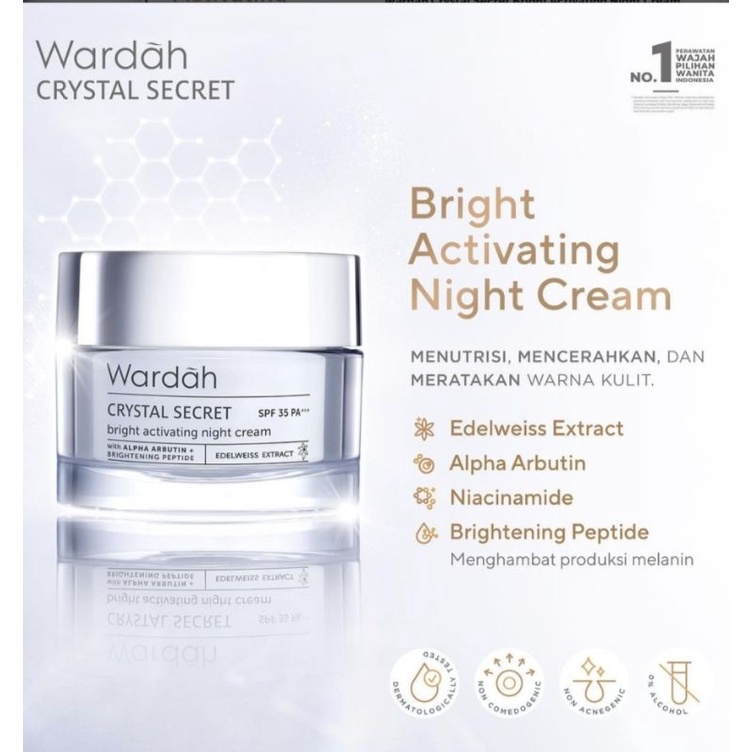 Wardah Crytal Secret Night Cream