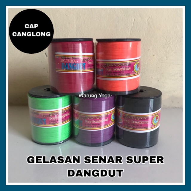 Benang Gelasan Layangan Senar Super Dangdut (CAP CANGKLONG)