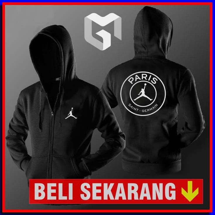 Hoodie Sweater Air Jordan Kecil Psg1 Pariss Saint Jaket Pria Jacket Distro Sablon Sweater Laki Laki